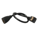 HDMI Extension Cable Extender, Right Angle 270 Degree Male to Female Connector