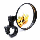 1 Pcs Bike Bicycle Handlebar Flexible Rear View Mirror Rear View Safety 360