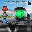 Adjustable Wireless LCD Cycle Computer Bicycle Odometer Bike Speedometer Counter