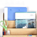 Diy Desktop A4 Wooden File Rack Multifunctional Creative Finishing Office S