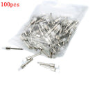 100Pcs Dental Lab Nylon Small Flat Polishing Polisher Prophylaxis Brushes %o