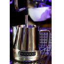 Milk Jug Frothing Cup Pitcher Thermometer Stainless Steel Cappuccino 600ml