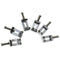 Set of 6 Replacement Chrome Tremolo Bridge Saddles For Fender Electric Guit