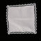 5Pack Men Women 100% Cotton White Handkerchiefs Comfy Hanky Party Hankies