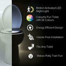 16 Colors LED Toilet Night Light PIR Motion Sensor USB Toilet Bowl Lamps