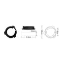 2pcs H7 LED Headlight Bulb Holder Adapter Socket for MG GS Skoda Octavia A