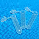 50Pcs 5ml Plastic Centrifuge Lab Test Tube Vial Sample Container Bottle with Cap