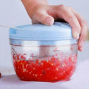Pulling Food Powerful Manual Chopper Hand Held-Vegetable Shredder Y4N5