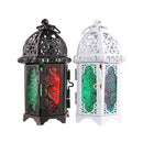 Hanging Moroccan Tea Light Candle Holder Lantern Garden Home Ornament Black