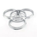 4Pcs Aluminum Centric Spigot Hub Rings Wheel Spacer Set 67.1mm ID To 73.1Mm I8B2