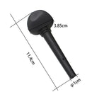 Finest 4Pcs/Pack Ebony 3/4 4/4 Cello Machine Heads Cello Replacement Tuning Pegs