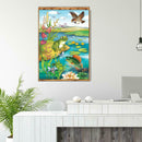 5D DIY Full Drill Diamond Painting Animal Cross Stitch Wall Art (Cartoon10)