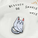 Fashion Enamel Cartoon Cat Pins Brooch Jackets Collar Badge Jewelry GiftsB Gw
