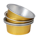 20 Pieces Wax Melting Bowl Mini Remover Wax Bean Beads Pot Golden 5.2x2cm