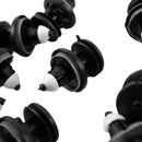 15 Clip Plastic Black Fender Hitch Carpet Clips for Ford Y1D4