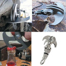 Stainless Steel Survival Folding Grappling Hook Outdoor Climbing Claw Carabiner