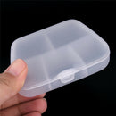 1pc Pills Medicine Box Case Storage Organizer Holder 5 Slots TranspareME
