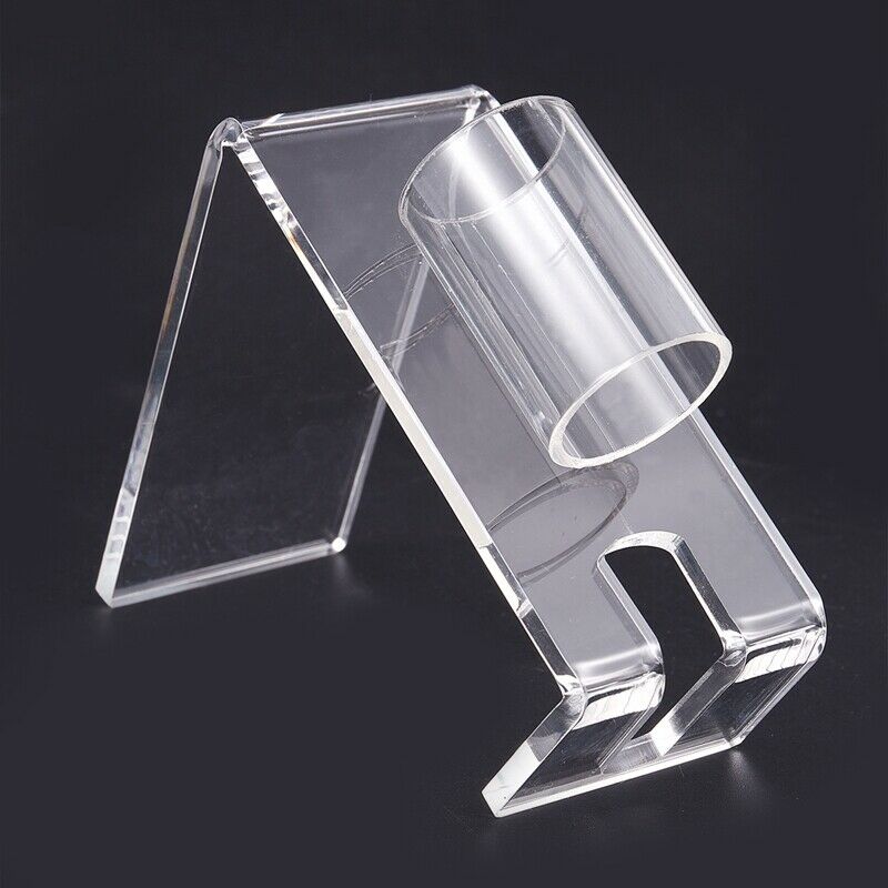 1 Pcs Acrylic Tattoo Machine Holder Stand 9.5x4.5x8.5cm I1S8