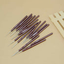 16pcs ABS Handle Crochet Hooks Handle Knitting Needles Set Crochetings and