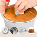 6" Aluminum Hollow Chiffon Cake Mold Angel Food Cake Pan Mould DIY Reusable