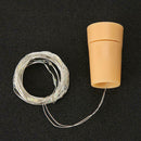 2m/6.56ft 20 LED String Stopper Bottle Light Outdoor Decor Lamp (1pc WW)