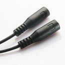 3.5mm Stereo Audio Male to 2 Female Headphone Mic Y Splitter Cable Adapter