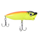 7cm 12g fishing lures hard baits artificial popper crankbait wobblers bait J!E