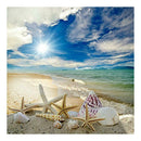 Beach 5D Full Drill Round Diamond Painting DIY Embroidery Kits Cross Stitch