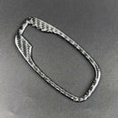 Carbon Fiber Car Interior Door Handle Cover Trim Door Bowl Stickers Decorat
