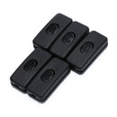 5Pcs/lot  Black ON/OFF Table Lamp Desk Light Cord Cable Switches 110-250V  OZ