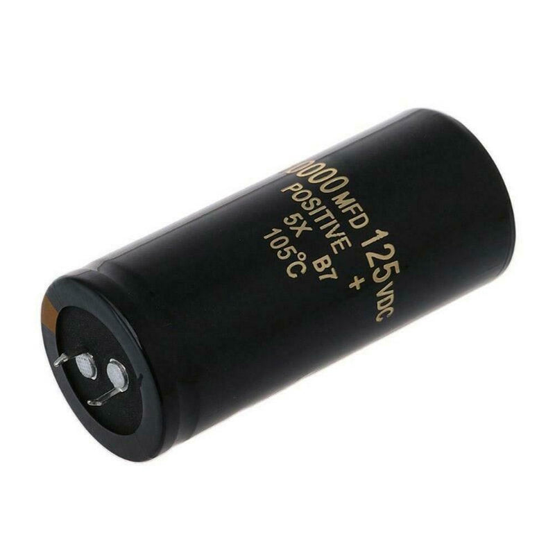 Electrolytic Capacitor 125V 10000uF 35x80mm Replace for 120V 100V Audio A