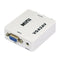 1080P Mini Digital VGA to RCA AV TV CVBS Converter with audio for PC laptop â„–[