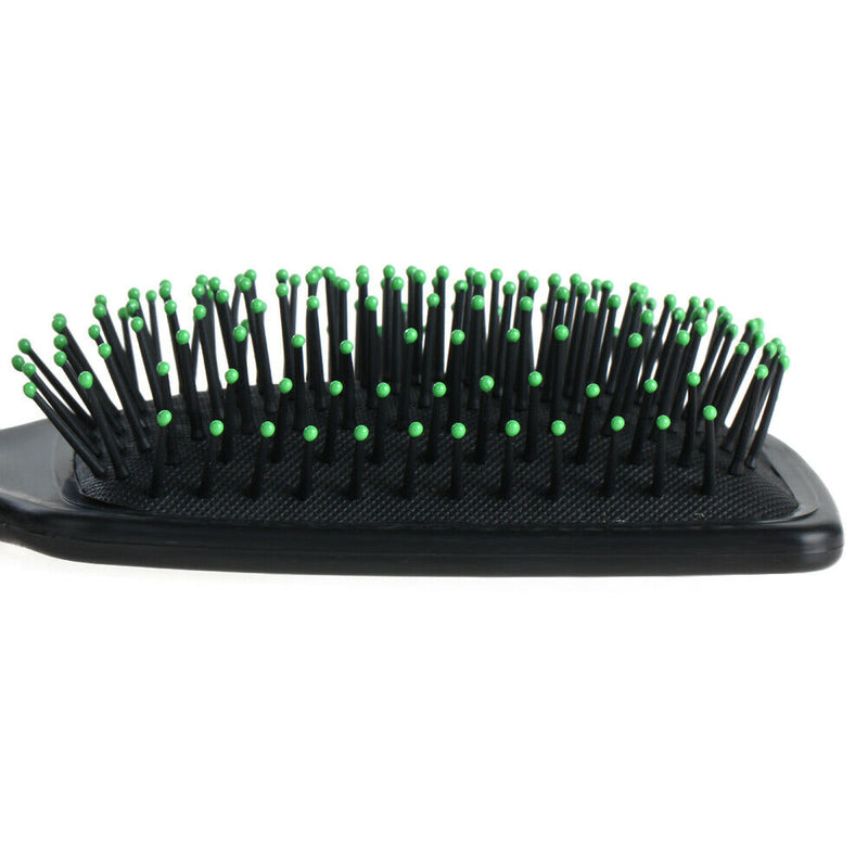 Hair Care Massage Flat Comb Brush Pin Reduce Hair Loss Healthy Tool Black