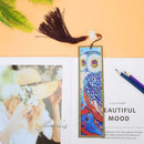 DIY Owl Special Shaped Diamond Painting Leather Bookmark Tassel Book Marks