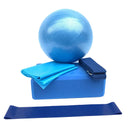 5pcs Yoga Blocks, Yoga Ball, Strap, High Density Eva Foam, Women Yoga Strap