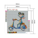 5D DIY Full Drill Diamond Painting Frog Cross Stitch Embroidery (W0013)