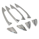 Lots 8 Chrome Door Handle Covers Trim For Mercedes Benz W166 W117 W246