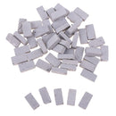 1/16 Scale House Wall Building 50x Gray Bricks 1.7x0.9cm for Sand Armor Land