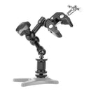 Magic Arm 7 inch Articulating Friction Arm Super Clamp Adjustable Rod Clamp
