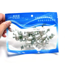 10x Artificial Lifelike Soft Baits Frog Lures Fishing Tackle Bait Silicone 4cmM&