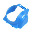 2 Pieces Drone Lens Sun shade for Mavic Pro Cap Spare Parts White+Blue
