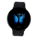 Smart Watch Fitness Tracker Heart Rate Monitor for Android iOS Black