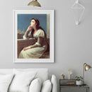 Retro Woman Full Drill Diamond Painting 5D DIY Mosaic Home Decor Kit (C)