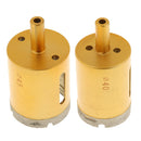 2 Pieces Diamond Holesaw Tile Ceramic Glass Slate Porcelain Marble Drill Bit