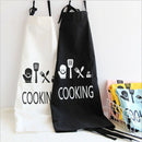 New Fashion Clothing Overalls Cotton Linen Apron The Kitchen Bakery Baked C Q4O2