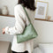 Alligator Pattern Women Shoulder Totes Bag Retro PU Clutch Handbag (Green)