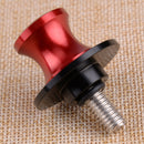 2 Red 8mm CNC Swingarm Spools Sliders Motorcycle fit for Suzuki GSXR600 750 1000