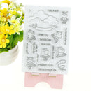 Dancing cow Clear Silicone Stamp/Seal for DIY Scrapbooking/photo Album Decor BX