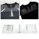 T-Shirt Ruler Guide Vinyl T-Shirt Ruler - Sublimation Designs on T-shirts