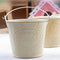 Flameer Shabby Chic Iron Flower Buckets Plants Planter Pot Bucket Flower Va